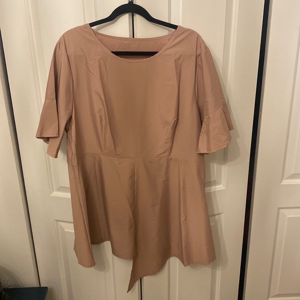 Mauve asymmetrical top